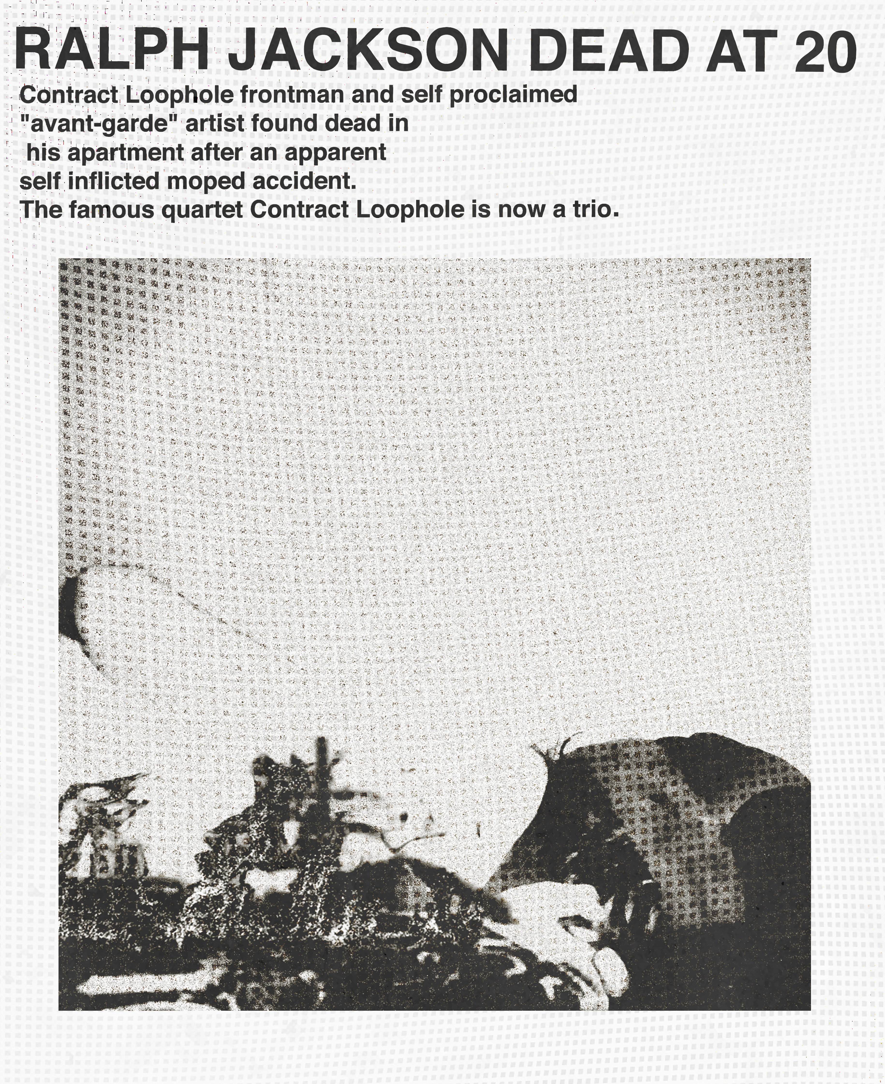 RALPH JACKSON DEAD AT 20